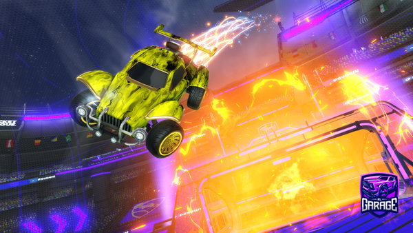 A Rocket League car design from ChasingWorm