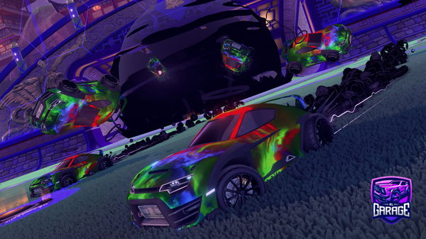 A Rocket League car design from TMPGDan