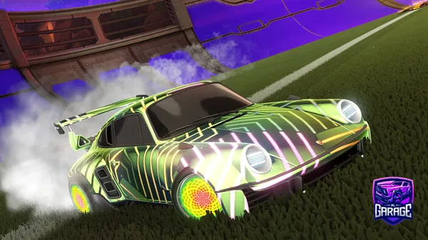 A Rocket League car design from sxlar_dsgn