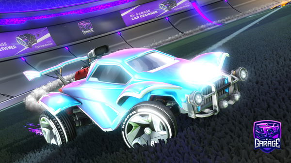 A Rocket League car design from Xl_RL