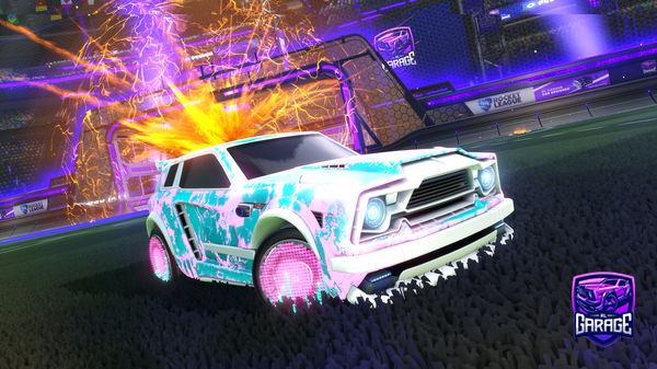 A Rocket League car design from Frisou111