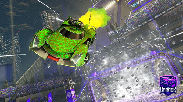 A Rocket League car design from SupportBot