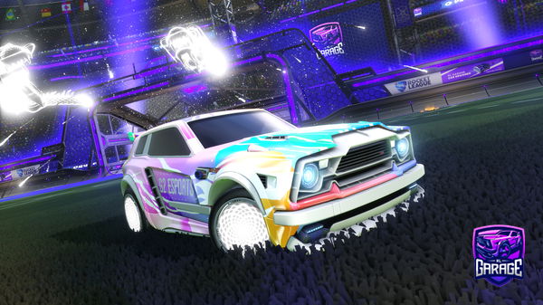 A Rocket League car design from King-Slic3r