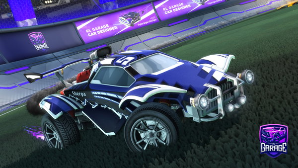 A Rocket League car design from VelaNovas