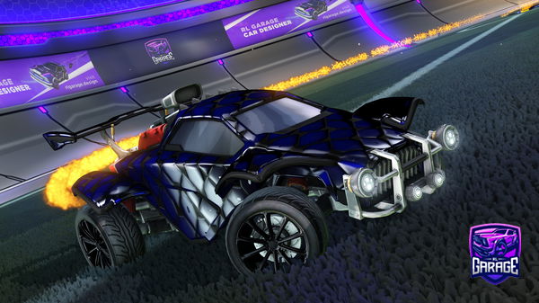 A Rocket League car design from Bejito_UI