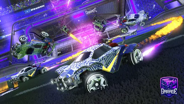 A Rocket League car design from EuronixSplashy