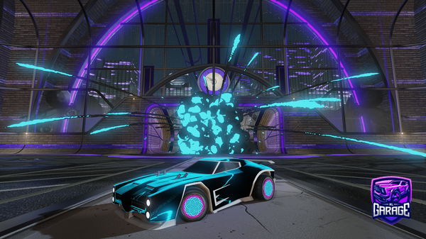 A Rocket League car design from Bass-T2780