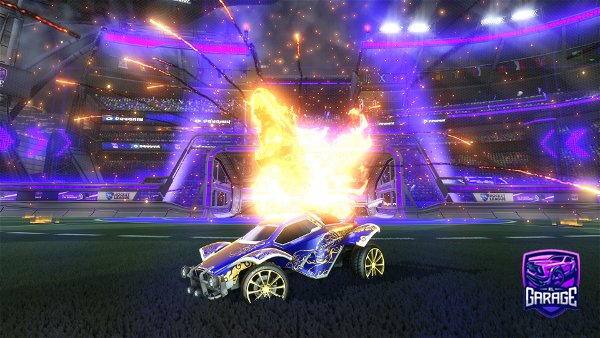 A Rocket League car design from Appiepeer