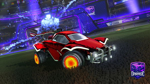 A Rocket League car design from Hexalom