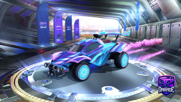 A Rocket League car design from Fire_storm4004