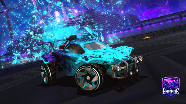 A Rocket League car design from satakuzxc