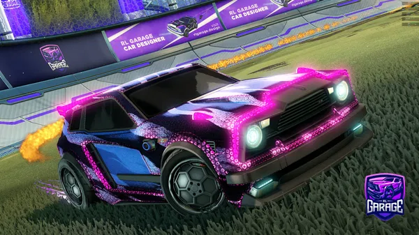 A Rocket League car design from BanDino09