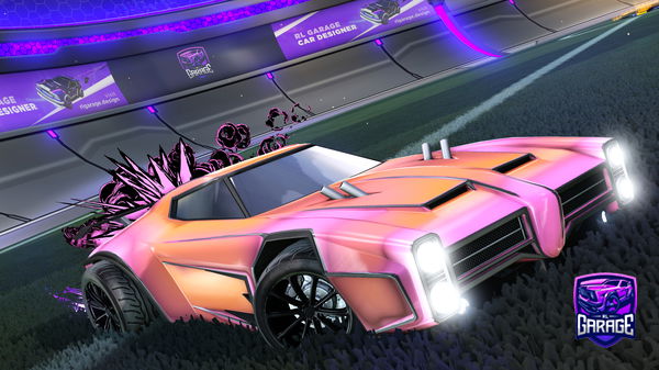 A Rocket League car design from Zaxonius