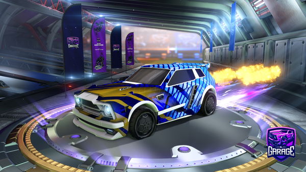 A Rocket League car design from Plutxner