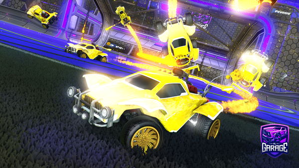 A Rocket League car design from anIcyDoge