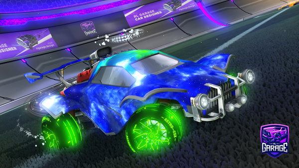 A Rocket League car design from Juicyprods_YT