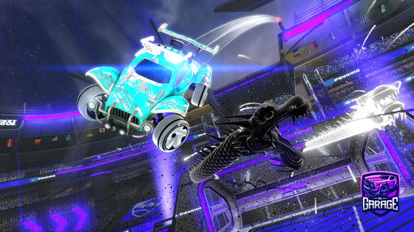 A Rocket League car design from DARKOFFWHITE