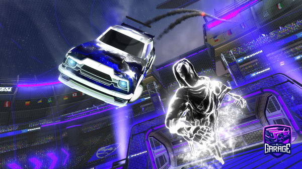 A Rocket League car design from GHOST_rayan