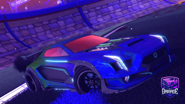 A Rocket League car design from PiGN