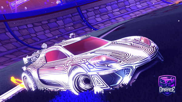 A Rocket League car design from Crispyyyy38