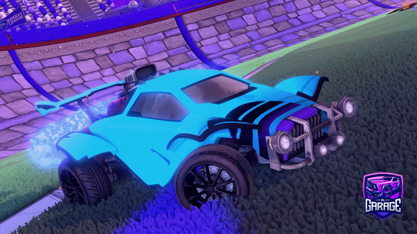 A Rocket League car design from Industryfox