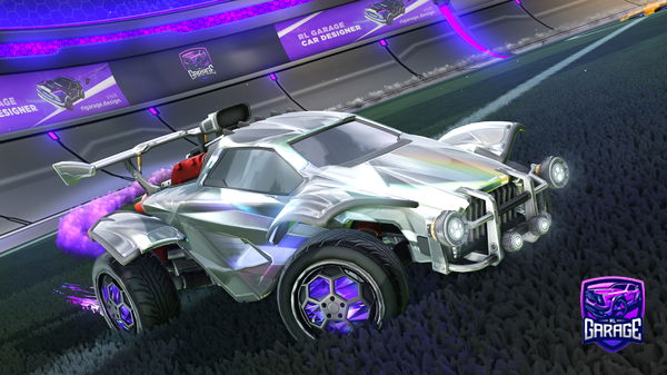 A Rocket League car design from tigas_proms