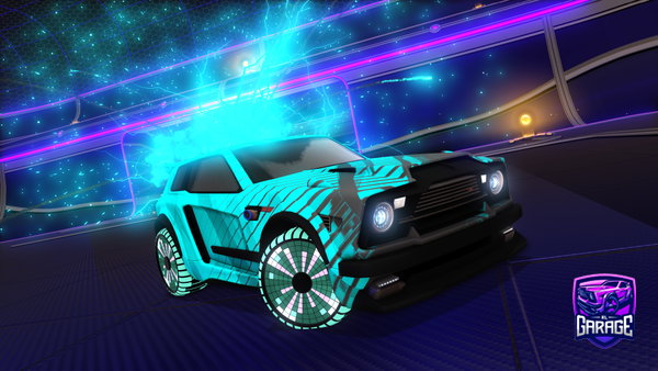 A Rocket League car design from A10Y13