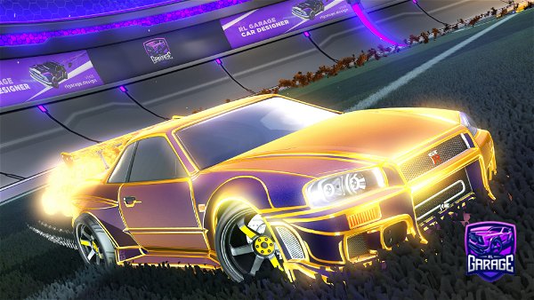 A Rocket League car design from Taiho