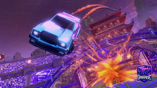 A Rocket League car design from ItsMetricAU