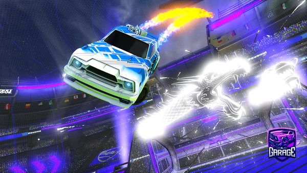 A Rocket League car design from Tr1m3r