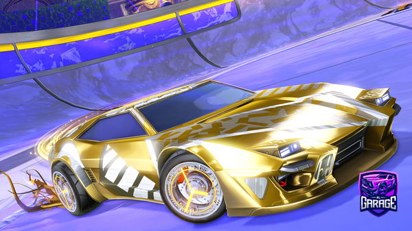 A Rocket League car design from ChevyImpala60