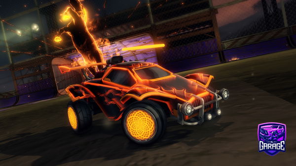 A Rocket League car design from Robin_scootz