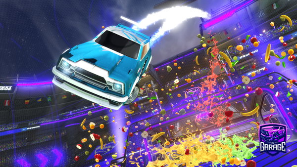 A Rocket League car design from MrShiba077