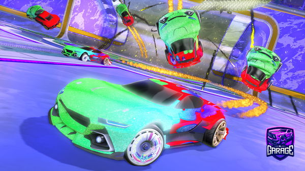 A Rocket League car design from SmartCatOffical