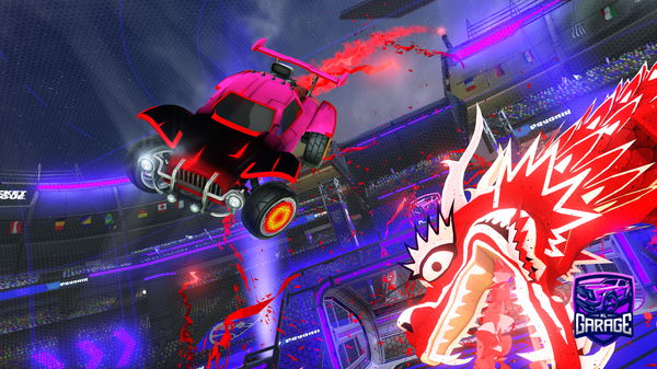 A Rocket League car design from C00kieMaster394