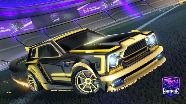 A Rocket League car design from Not_me7131