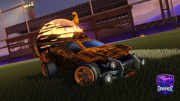 A Rocket League car design from irosario78