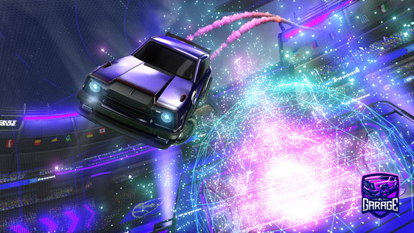 A Rocket League car design from Yeaky_On_240_FPS