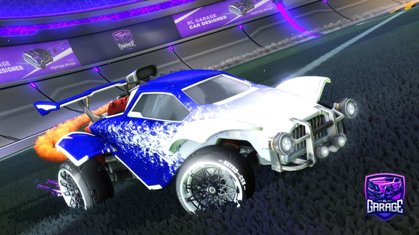 A Rocket League car design from NxtJvcob