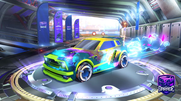 A Rocket League car design from MadOxymoron