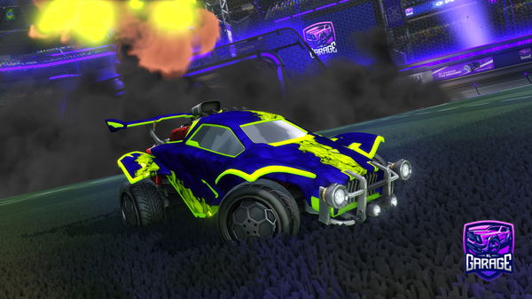 A Rocket League car design from DH_IS_A_SWEAT