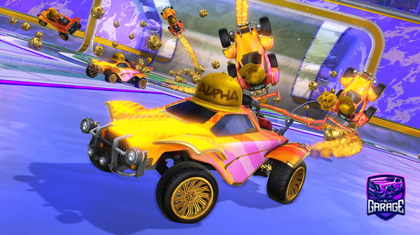 A Rocket League car design from Smartestboy8