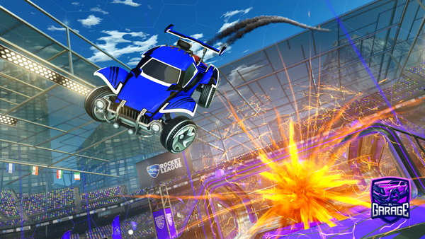 A Rocket League car design from ZestyBlitz