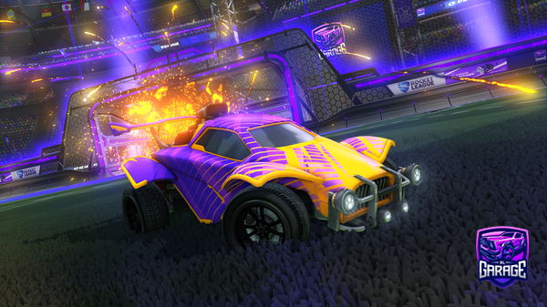 A Rocket League car design from Pioline