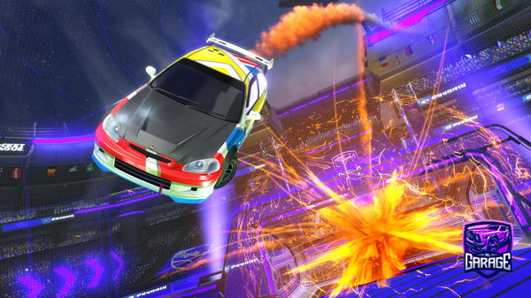 A Rocket League car design from Kaikymar