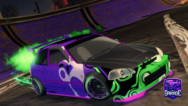 A Rocket League car design from Xero2609