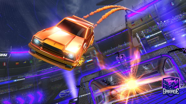 A Rocket League car design from mattmations