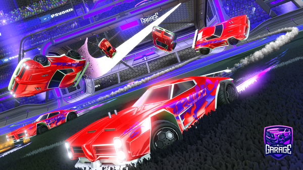 A Rocket League car design from Jaws7381