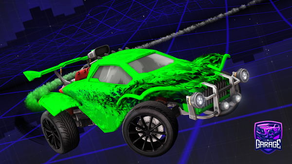 A Rocket League car design from Mayto_slp