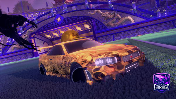 A Rocket League car design from King_B